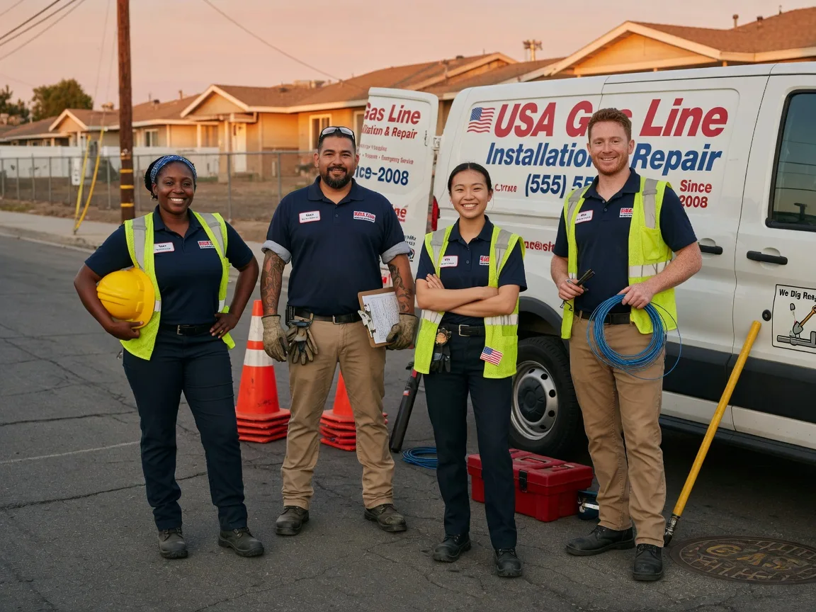 Gas Line Installation company in Hawk Run, PA